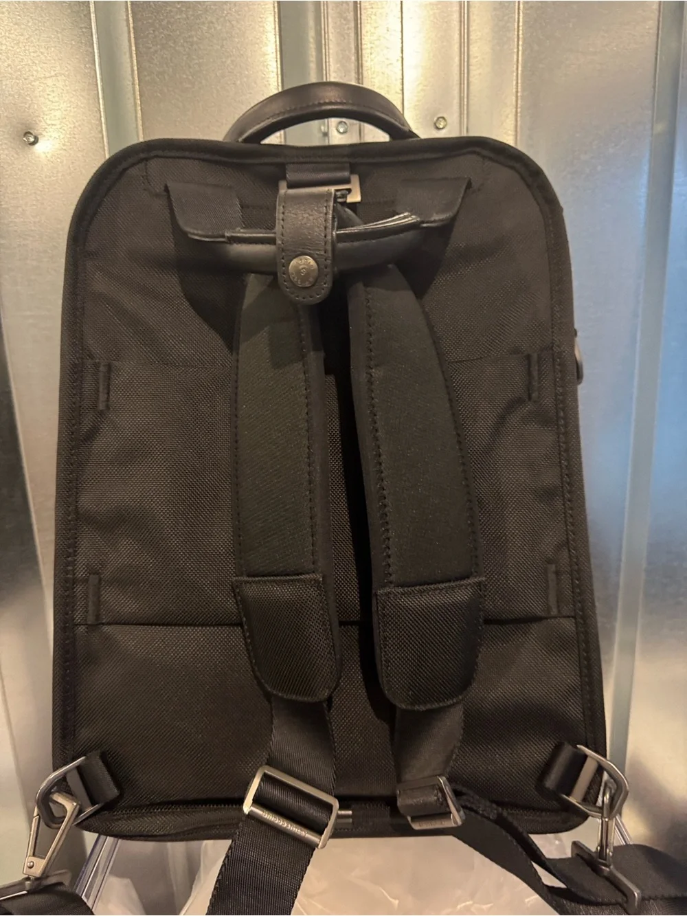 Briggs & Riley Black Laptop Briefcase with Front Zip Pocket
